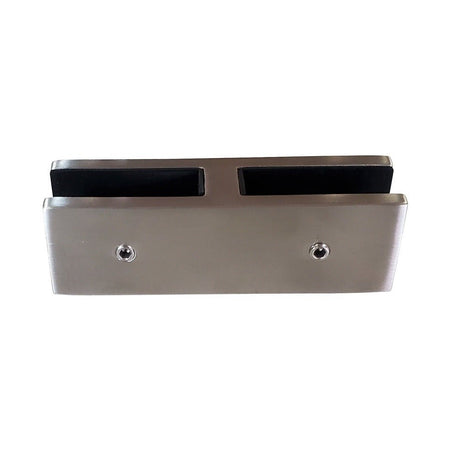 180 Degree Stainless Steel Glass Connector 12 mm - 1/2'' - Slim - Gauthier De LaPlante