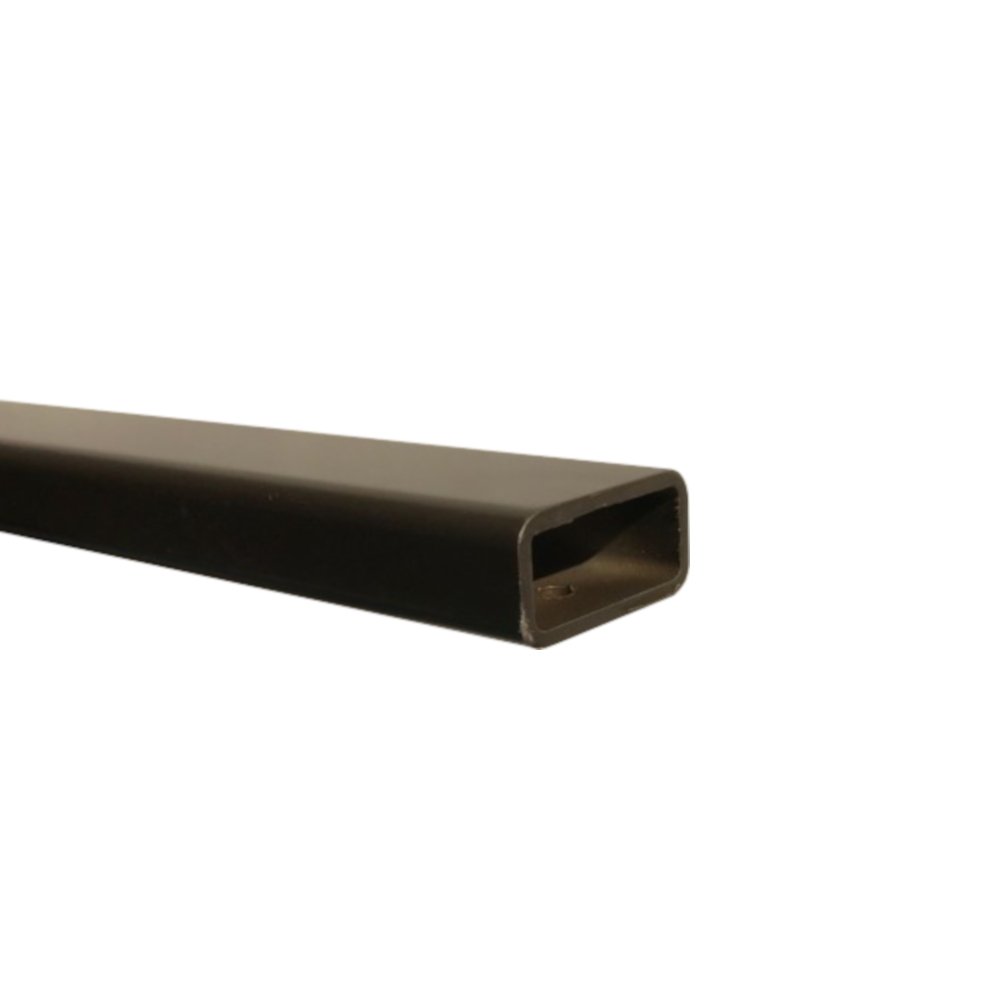 Aluminum handrail – 2" X 1" – Matte Black - Gauthier De LaPlante