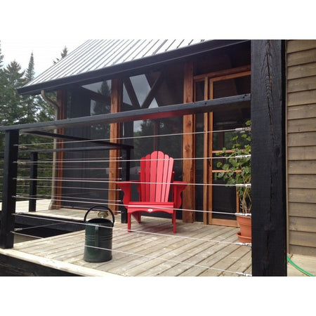 Classic Cable Railing System – Timber Post - Gauthier De LaPlante