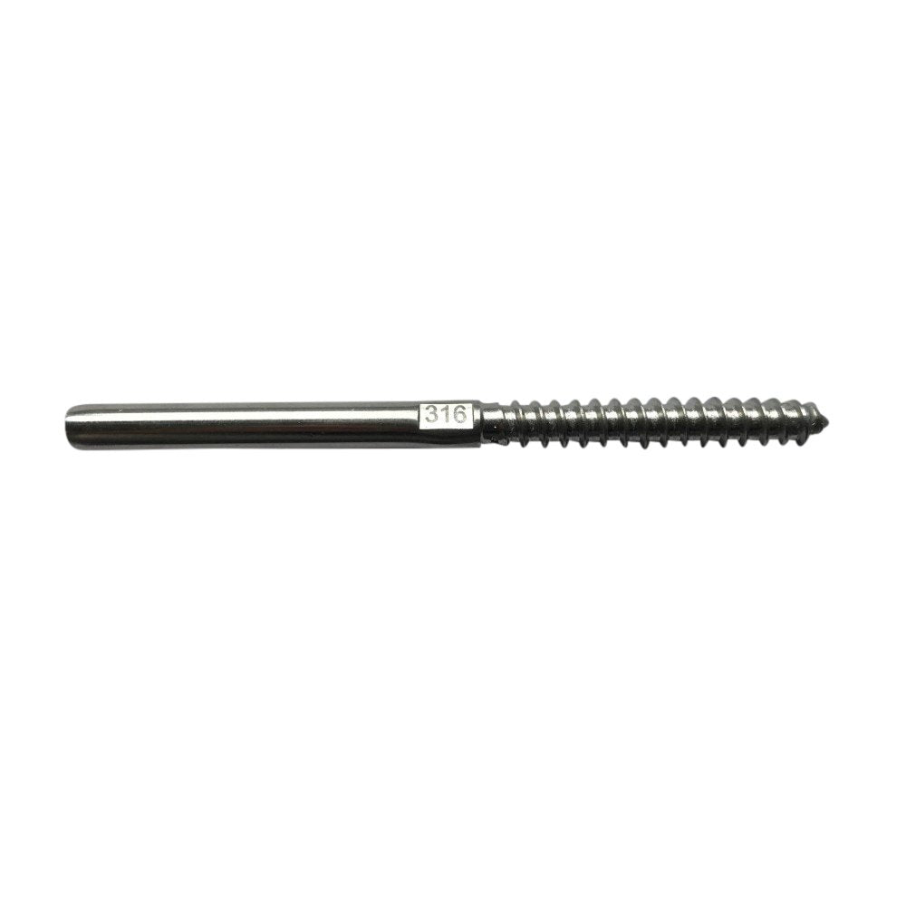 Lag screw swage stud - Left Threads - Gauthier De LaPlante