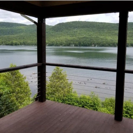 Sailing Cable Railing System I – Timber Post - Gauthier De LaPlante
