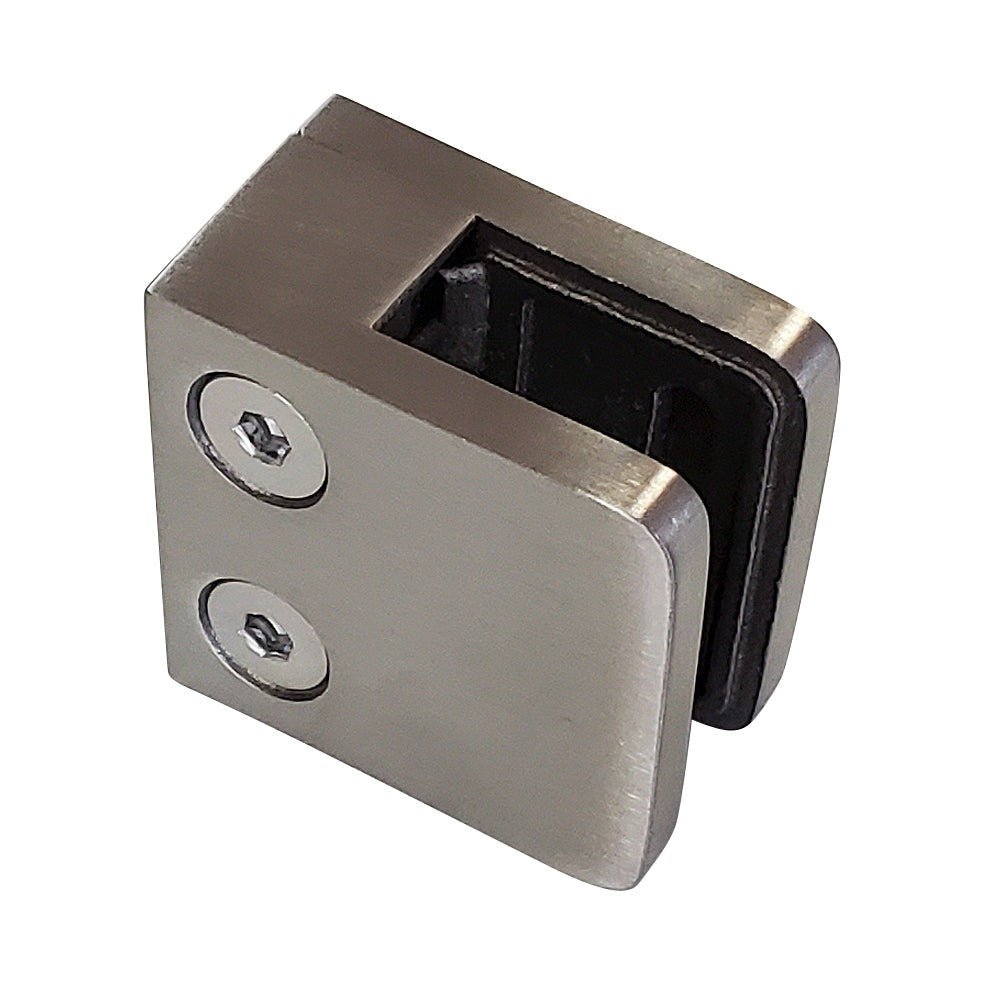 Stainless Steel Glass Clamp - 1/4'' - 3/8'' - Gauthier De LaPlante