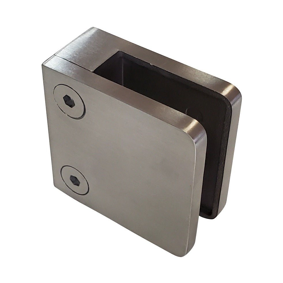 Stainless Steel Glass Clamp - 3/8''- 1/2'' - Gauthier De LaPlante