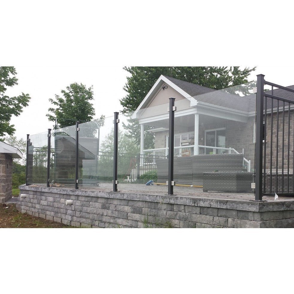 Stainless Steel Glass Clamp - 3/8''- 1/2'' - Gauthier De LaPlante