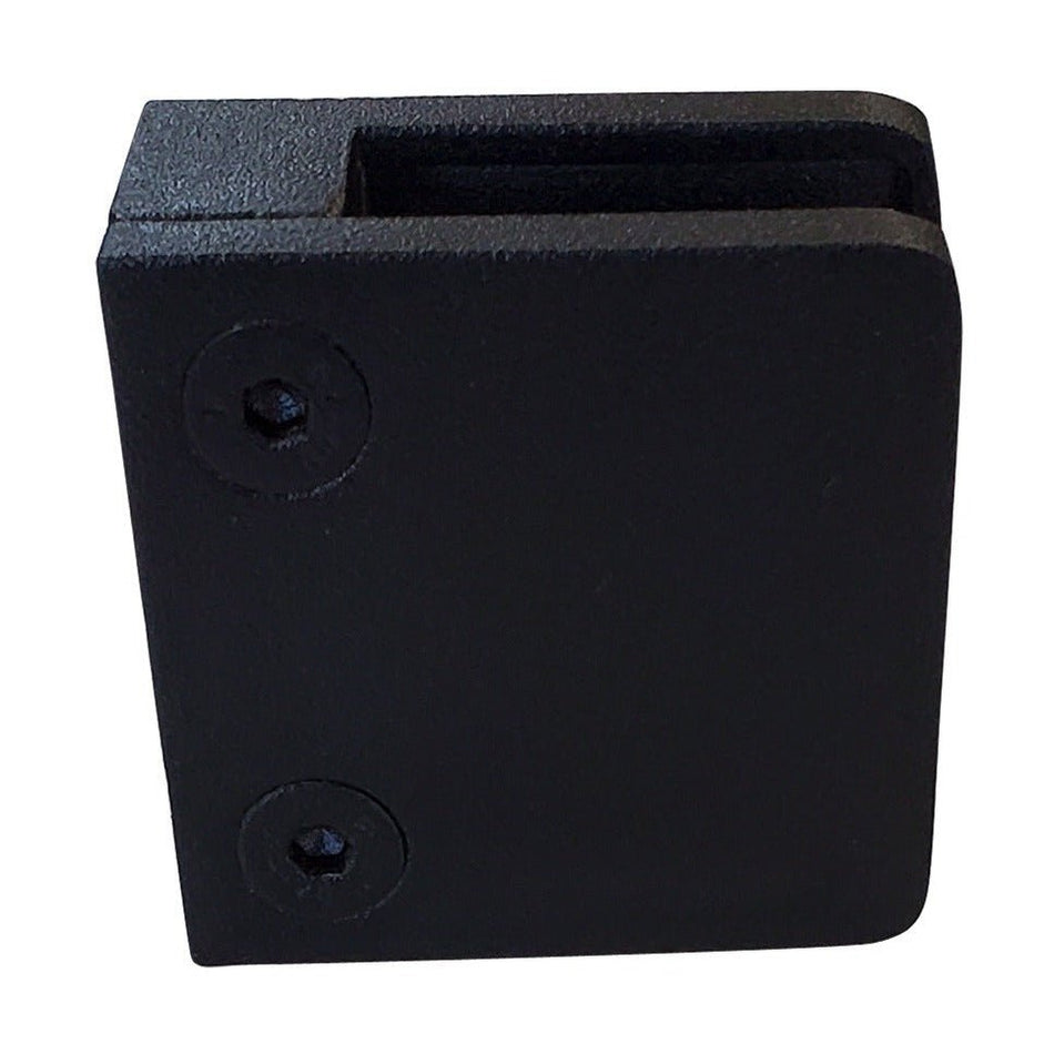 Stainless Steel Glass Clamp - 3/8''- 1/2'' - Matte Black - Gauthier De LaPlante