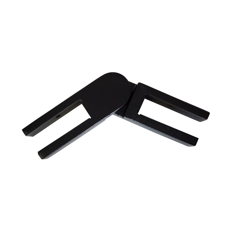 Stainless Steel Glass Connector - 1/2'' - Adjustable - Black - Gauthier De LaPlante