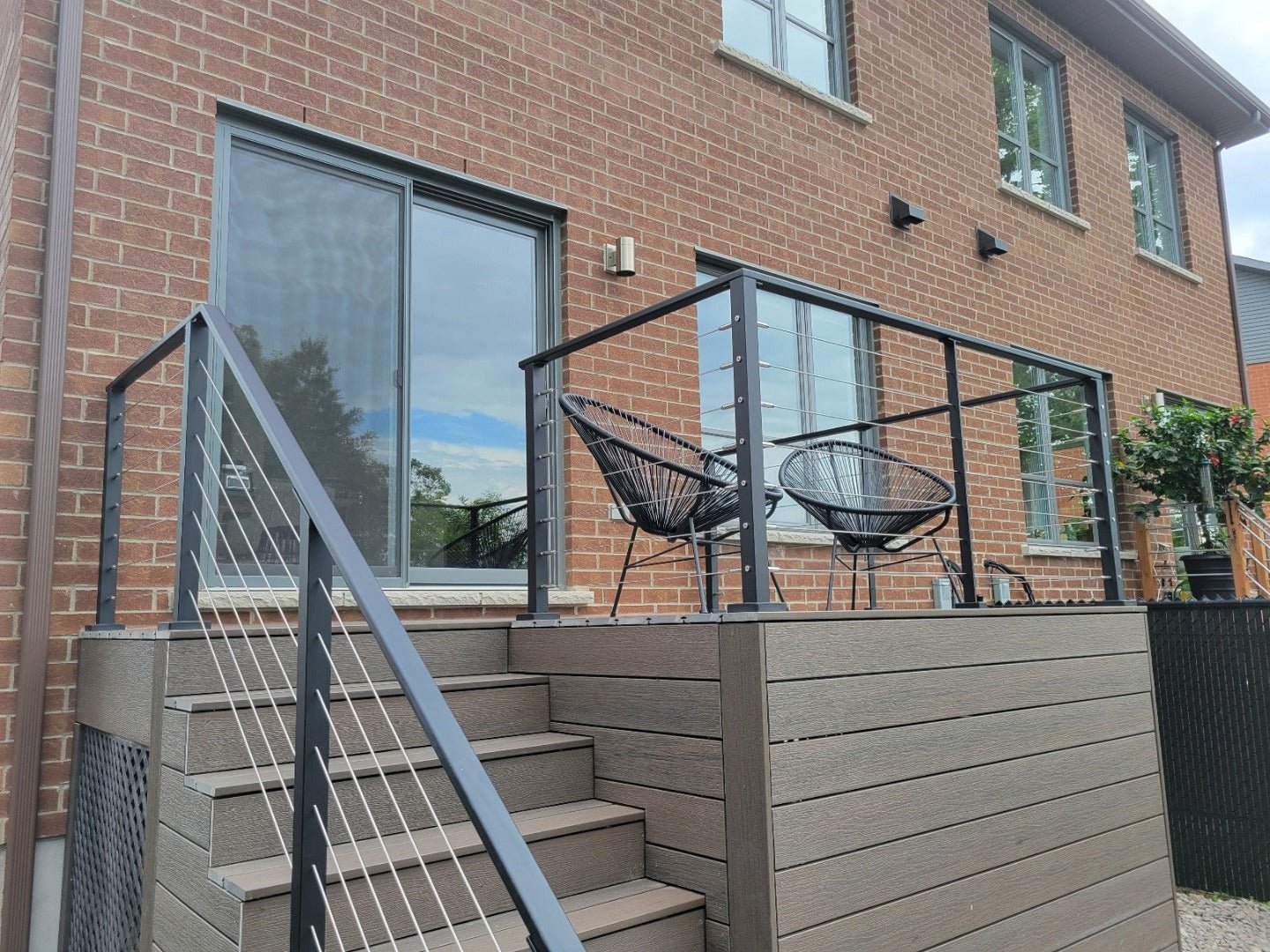 Swageless Stud Cable Railing System I – Metal Post - Gauthier De LaPlante