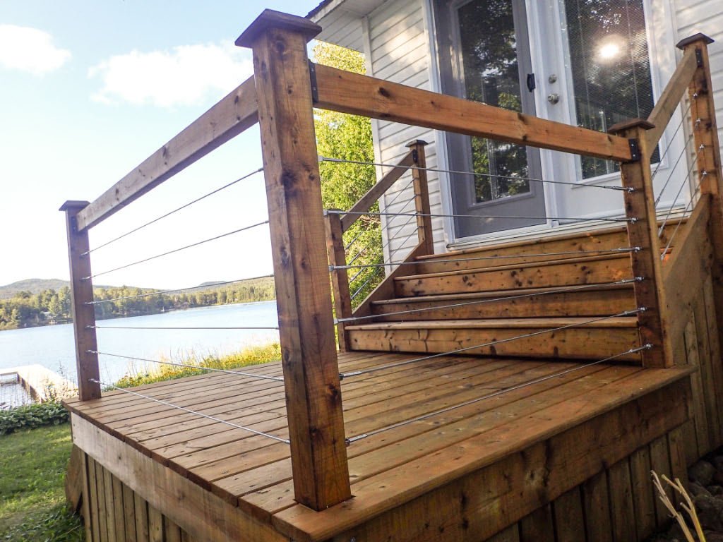 Wood Deck Railing Systems Deck Railing Envision Outdoor Living