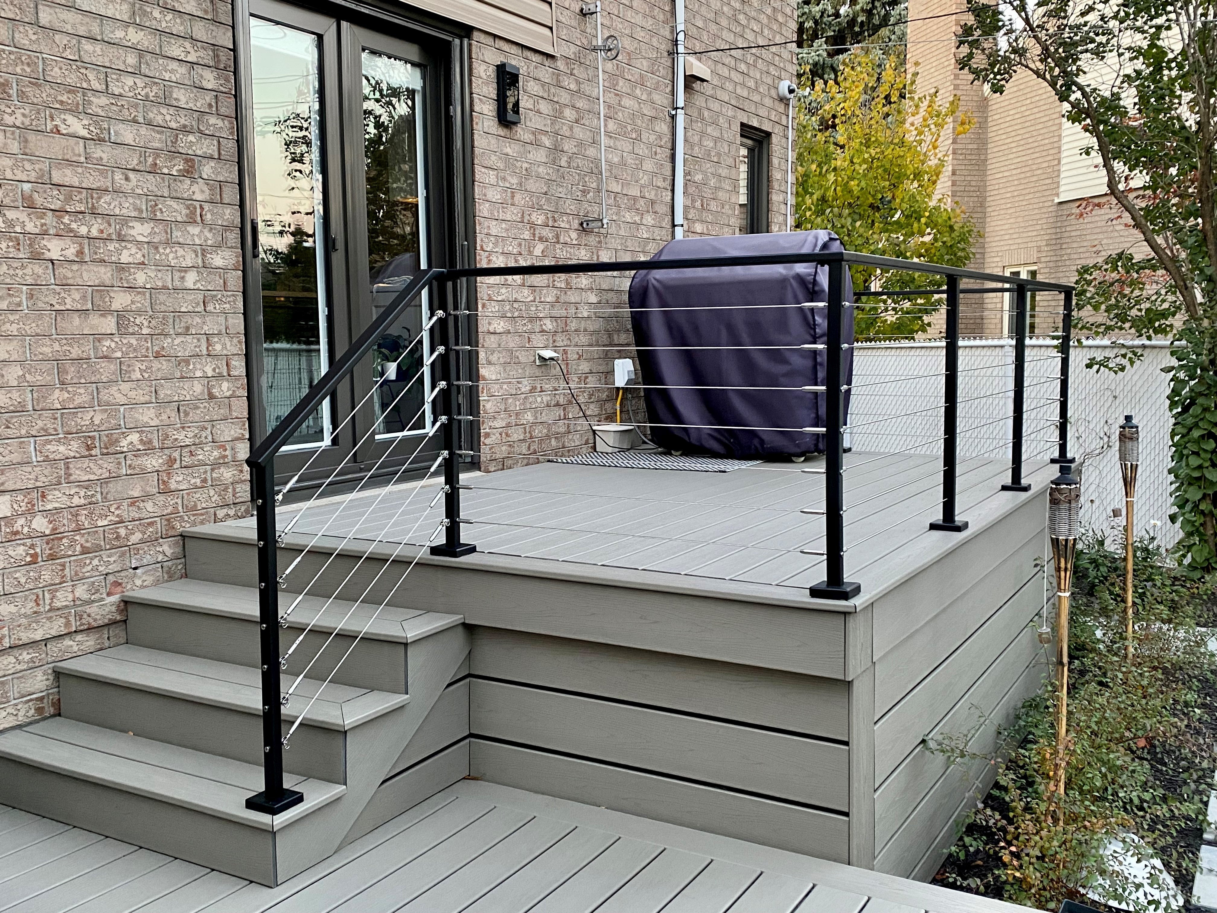 Small Dock Railing Cable railings: The best option for a small deck! – Gauthier De LaPlante