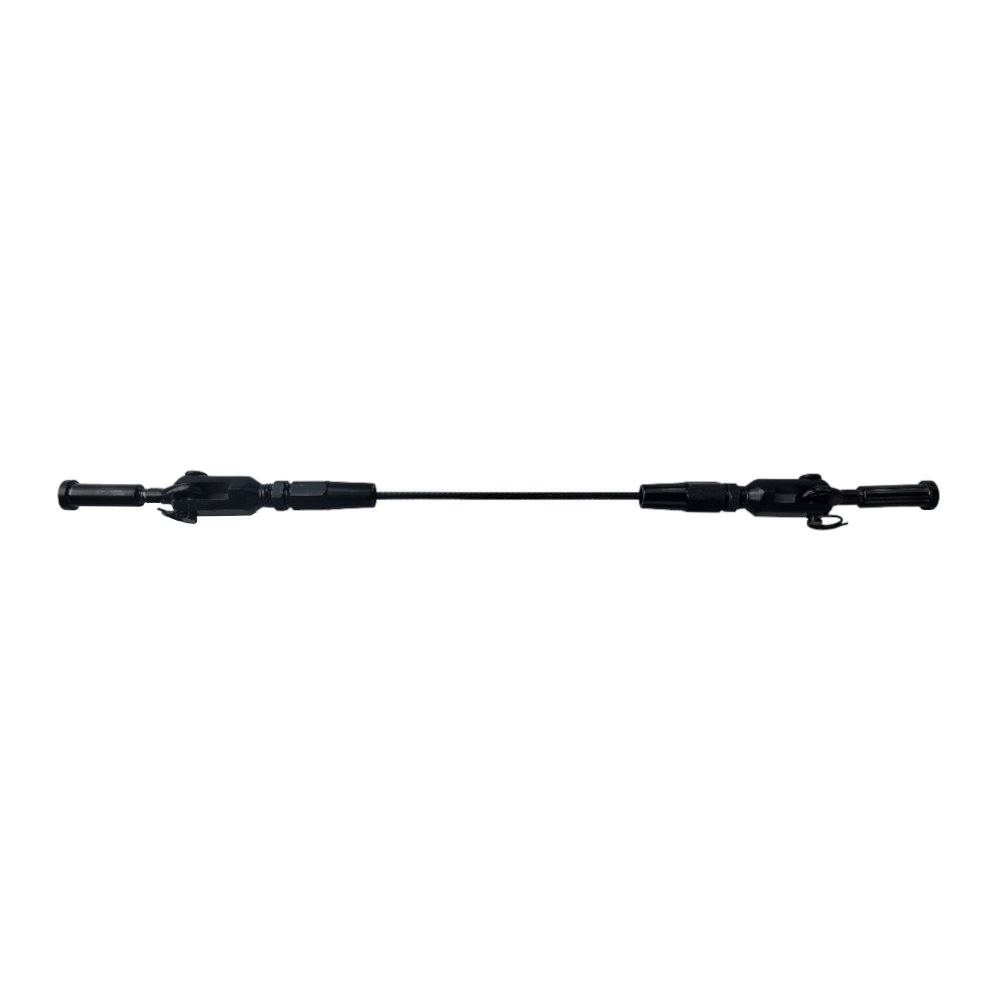 Balcony Wire 4FT Black Stainless Steel With Nylon End Caps ...