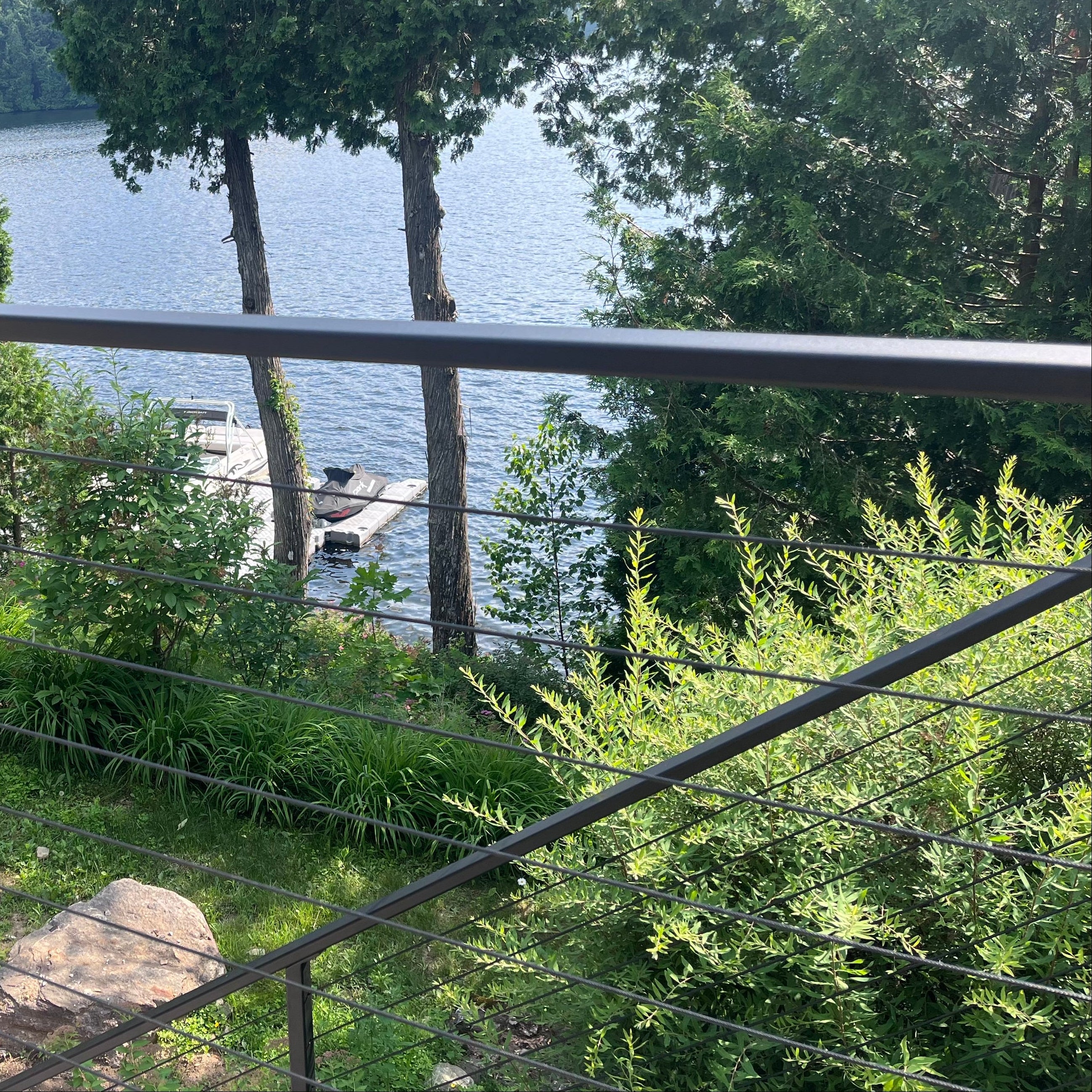 Classic Cable Railing System - II - Metal post - Black - Gauthier De LaPlante