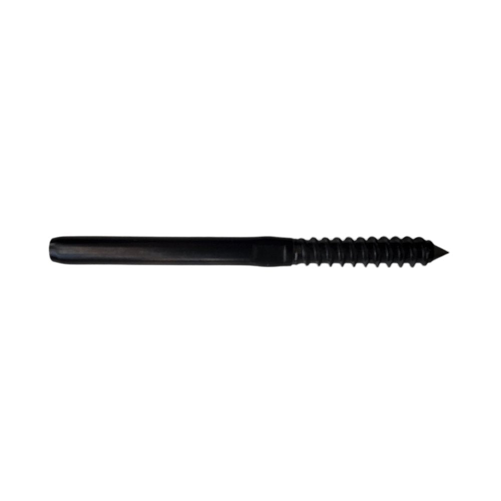 Lag screw swage stud - Right Threads - Black - Gauthier De LaPlante