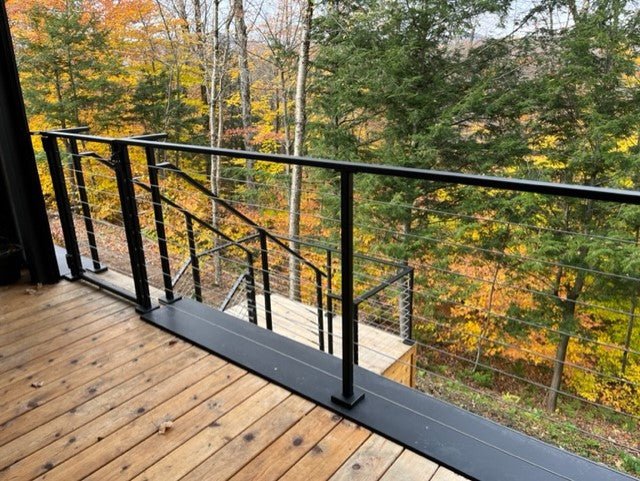 Nautica Cable Railing System - I – Metal Post - Gauthier De LaPlante