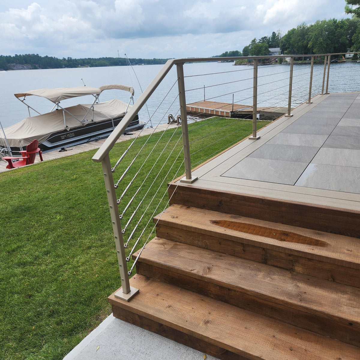 Nautica Cable Railing System - II – Metal Post - Gauthier De LaPlante