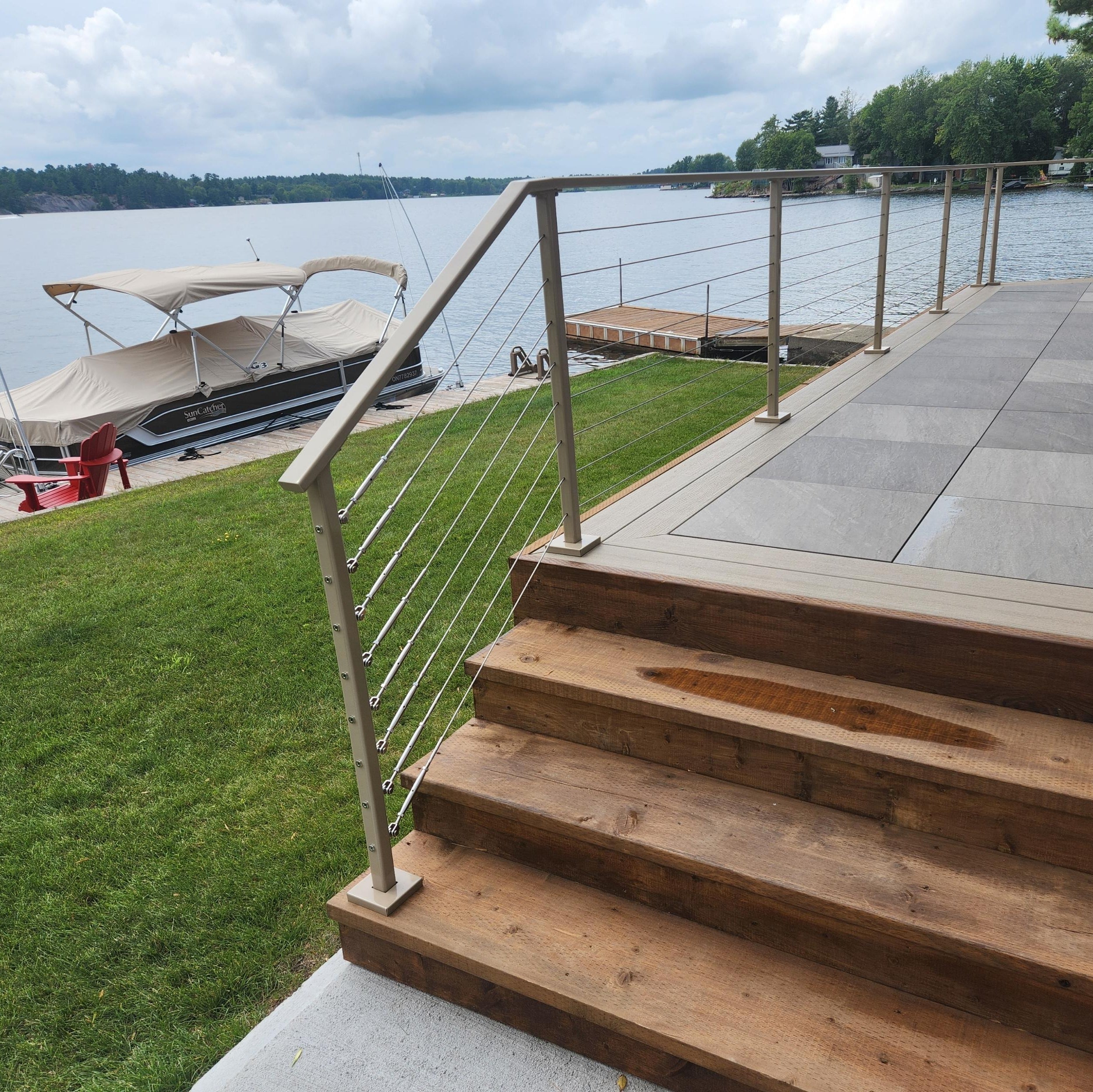 Nautica Cable Railing System - II – Metal Post - Gauthier De LaPlante