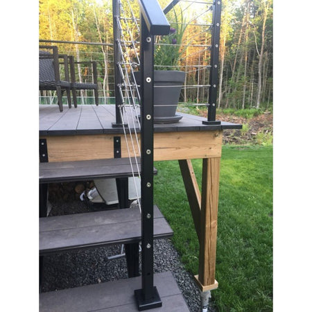 Nautica Cable Railing System - II – Metal Post - Gauthier De LaPlante