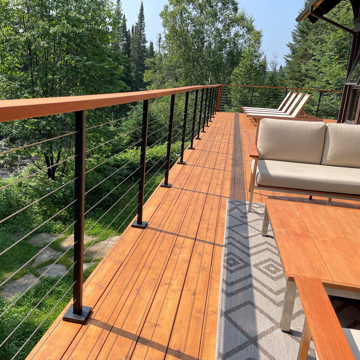 Sailing Cable Railing System I – Metal Post - Gauthier De LaPlante