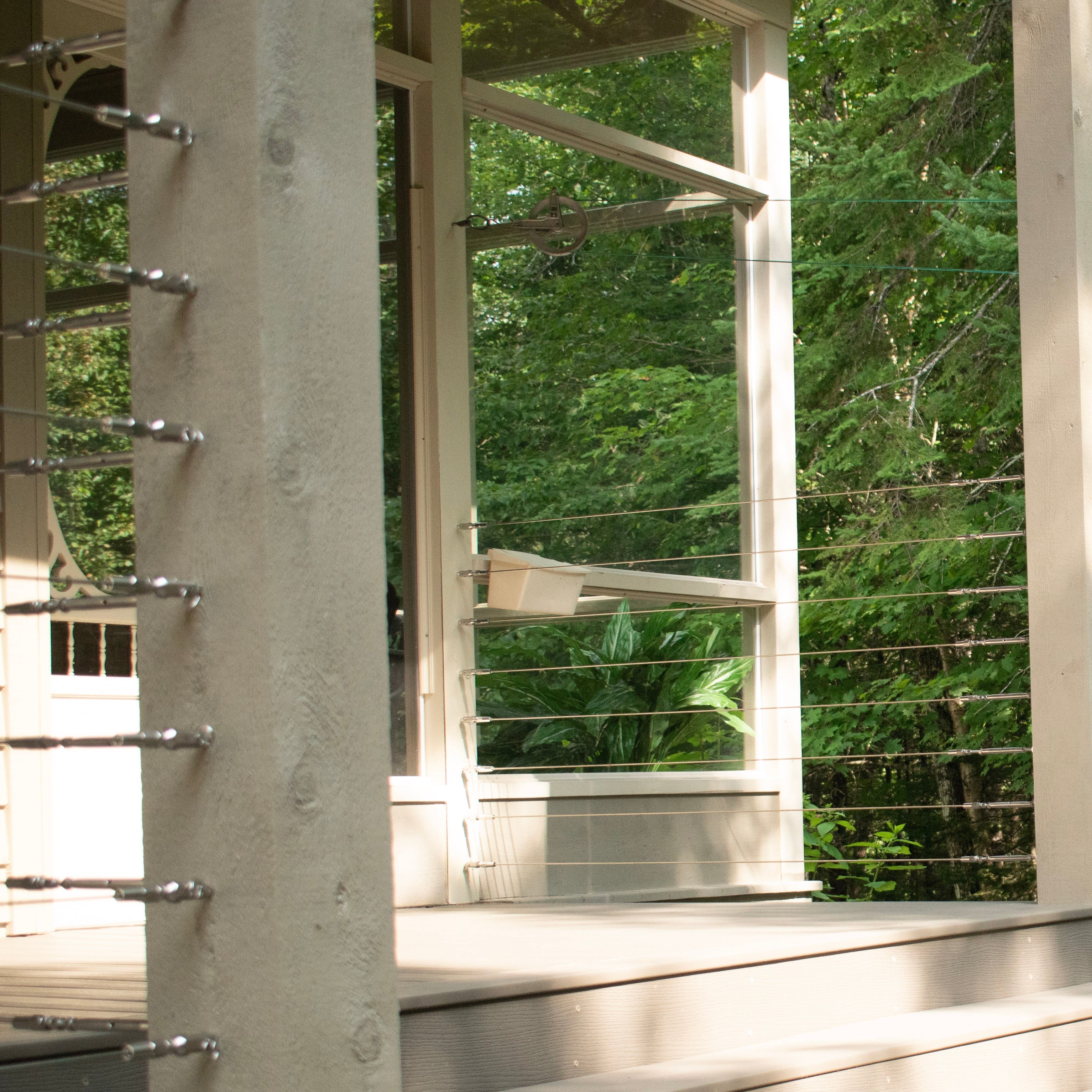 Sailing Cable Railing System I – Timber Post - Gauthier De LaPlante