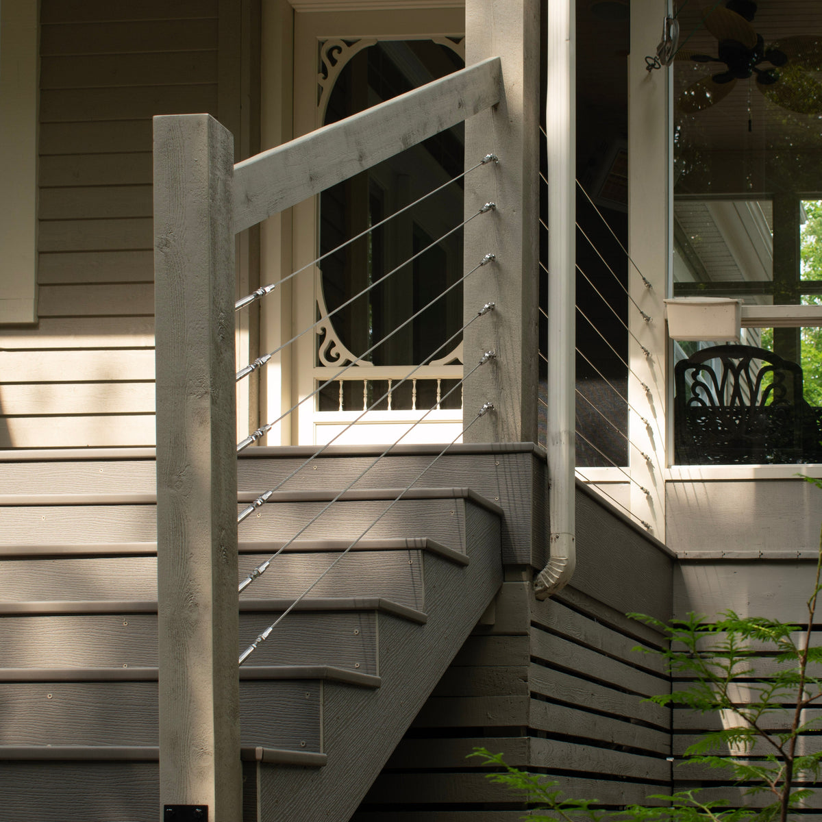 Sailing Cable Railing System II – Timber Post - Gauthier De LaPlante