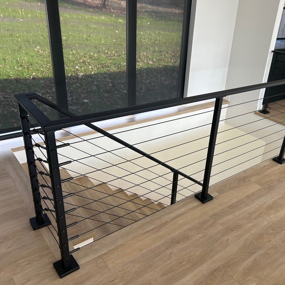 Swageless Stud Cable Railing System II – Metal Post - Black – Gauthier ...