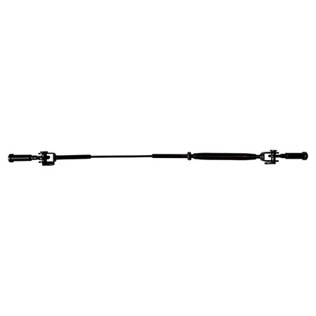 Nautica Cable Railing System - II – Metal Post - Black - Gauthier De LaPlante